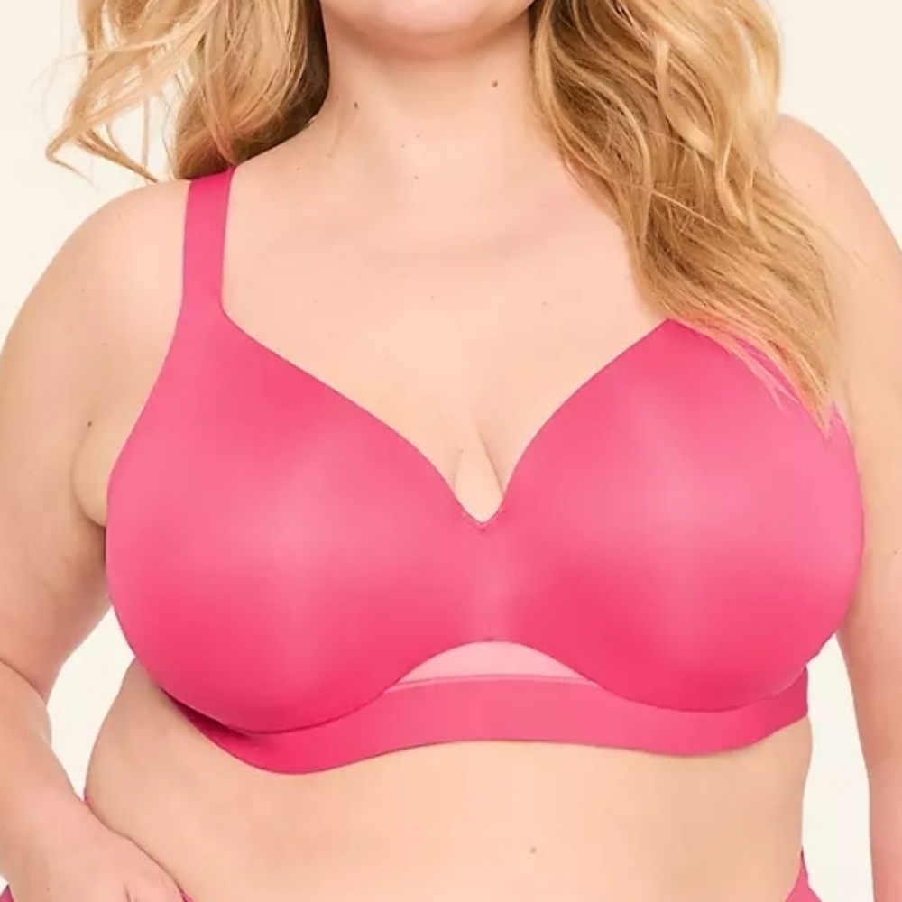 Lane Bryant's Cacique Comfort Bliss Lightly Lined Full Coverage Bra Size 38 DDD
